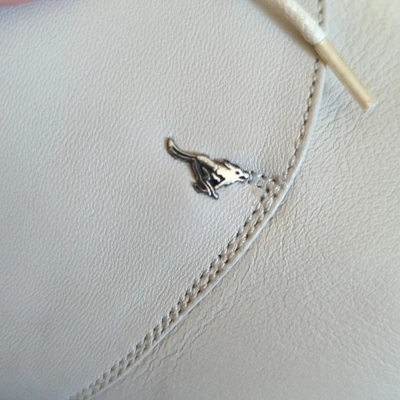 SEPTWOLVES Creme Beige Leather  Man's Square Toe Dress Shoe - Size 42 - Picture 6 of 9